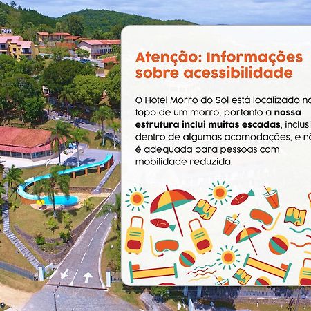 Morro Do Sol Hotel & Eventos Porto Belo Bagian luar foto